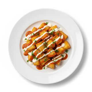 Ración De Patatas Bravas