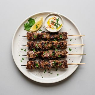 BBQ Chicken Kebabs
