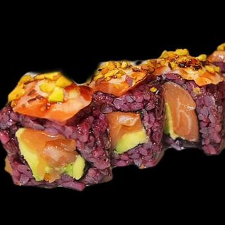 374.DARK URAMAKI SAKE PISTACCHIO FLAMBE