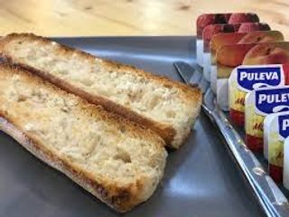 Bocadillo Mantequilla Y Mermelada De Albaricoque (Grande)