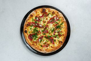 Pizza alla carbonara