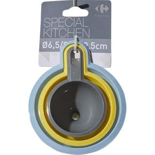 Pack 3 Embudos Carrefour Home Plastico