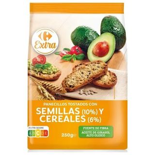Panecillos Multicereales Carrefour 250 Gr.
