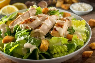 Ensalada César Estilo Americano
