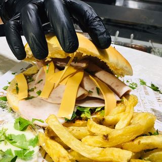 Tabouna Jambon Frite