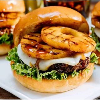 Hambúrguer de Ananás(pineapple)