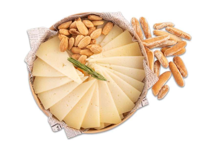 Rueda de queso manchego Navaloshaces  (250 gr.)