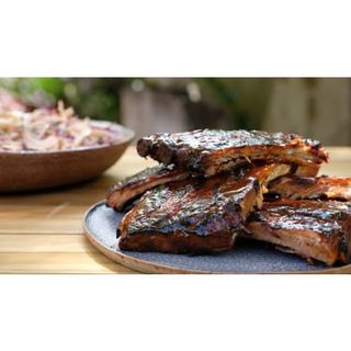 Свински ребра на BBQ (300г)