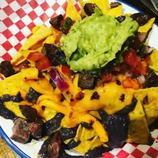 Nachos De Carne Asada