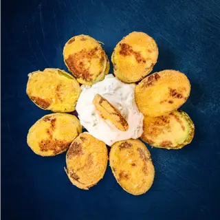 DOVLECEI PRAJITI CU TZATZIKI