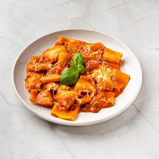 Paccheri all amatriciana