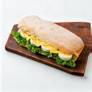 Չիաբատտա ձվով