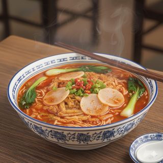 Kimchi pescado mixian