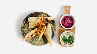 Vinete cu maioneză, ceapă și pita caldă