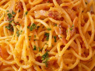Espagueti salsa carbonara