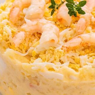 Tapa De Ensaladilla Gambón