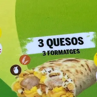 Taco 3 Quesos