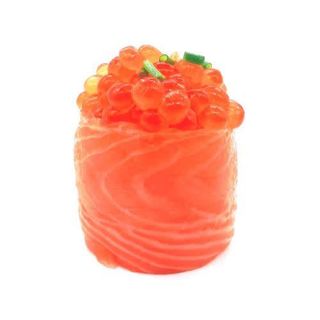 Nigiri de ikura de salmón