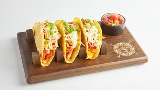 Тако с креветками 