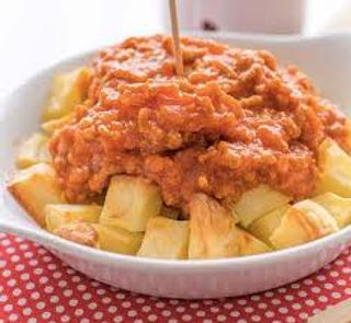 Patatas Boloñesa