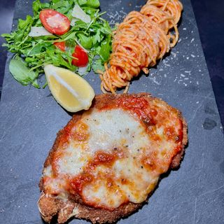 Escalope de poulet milanaise