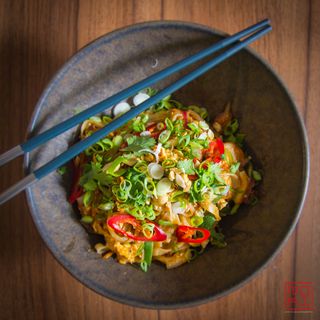 Pad Thai de Camarão