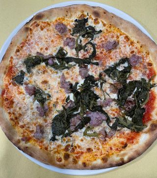 Friarielli e salsiccia