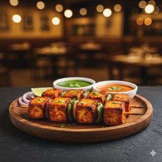 Tandoori Cheese Tikka (Ración)