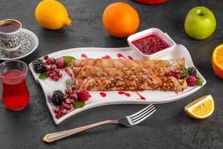 Блинчики с вареньем