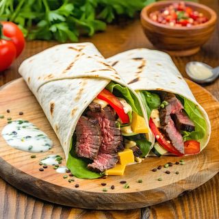Beef wrap