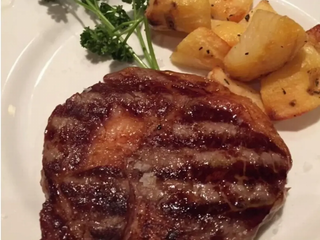 Costata disossata rib eye con patate
