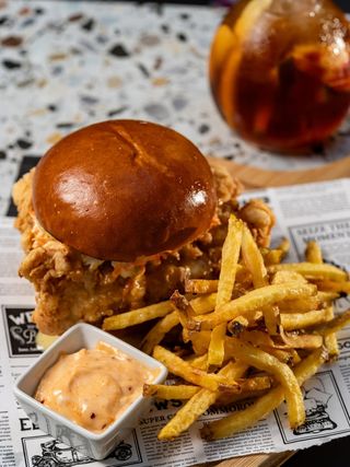 Crispy Chicken Burger