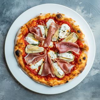 Pizza Prosciutto E Carciofini