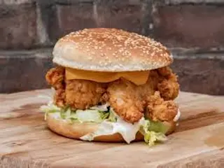 Burger double chiken 
