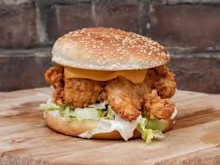 Burger double chiken 