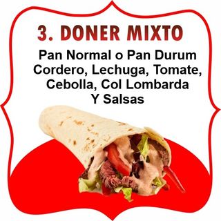 Doner Mixto (Grande)