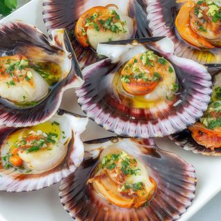 Zamburiñas a La Plancha