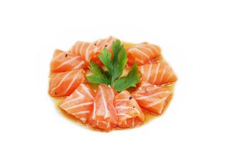 85. Carpaccio salmone - 10 pezzi