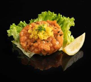 Tatar z łososia 100g