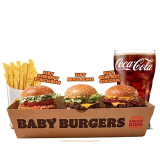 Baby Burger - menu