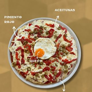 Pizza Suiza individual 