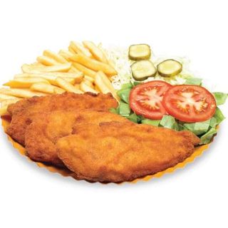 Șnițel din piept de pui