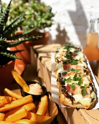 Zapiekanka Carbonara Mała