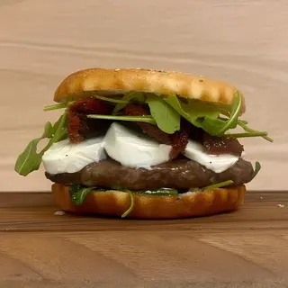 Fit italijanski burger + krompir + Coca-Cola