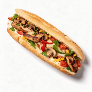 Baguette mexican cu vită
