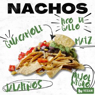 NACHOS MEXICANOS VEGANOS DELIVERY