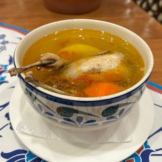 Шурпа из перепелки