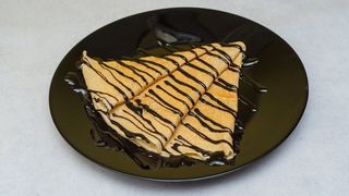 Klasična palačinka sa nutelom i jagodom