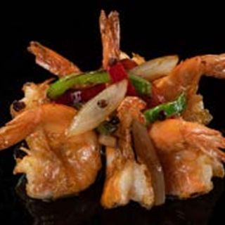 138. Gamberi sale e pepe - 12 pezzi