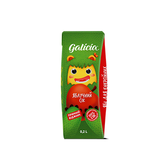 Сік яблучний 200 мл